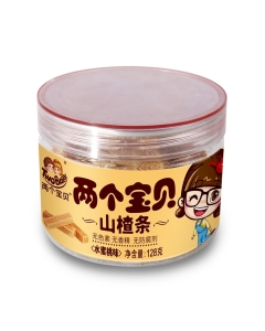 兩個寶貝山楂條(水蜜桃味) 兩個寶貝山楂條(水蜜桃味)