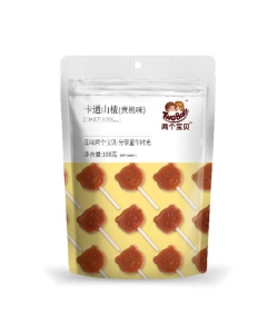 兩個寶貝山楂棒棒卷108g袋裝(黃桃味) 兩個寶貝山楂棒棒卷108g袋裝(黃桃味)