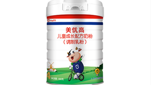 美優(yōu)高兒童成長配方奶粉系列