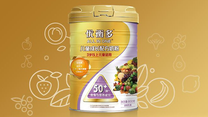 多美滋-優衡多兒童成長配方奶粉系列