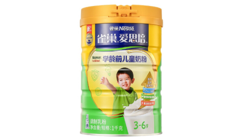 雀巢愛(ài)思培學(xué)齡前兒童奶粉