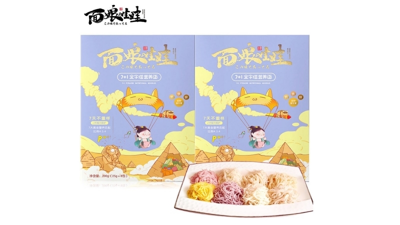 面娘娃娃7+1金字塔營養面系列