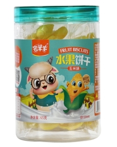 宅羊羊水果餅干(玉米味) 宅羊羊水果餅干(玉米味)
