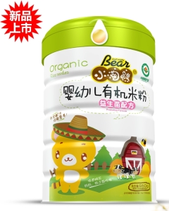 小淘熊有機米粉益生菌配方(聽裝) 小淘熊有機米粉益生菌配方(聽裝)