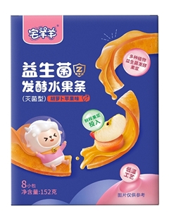 宅羊羊益生菌發酵水果條(胡蘿卜蘋果味) 宅羊羊益生菌發酵水果條(胡蘿卜蘋果味)