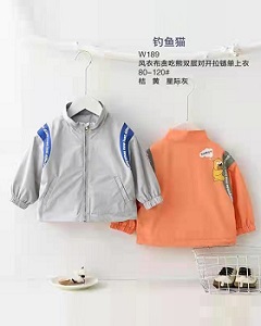 釣魚貓貪吃熊拉鏈單上衣 釣魚貓貪吃熊拉鏈單上衣