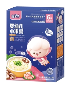 宅羊羊嬰幼兒小米粥(香菇雞肉味) 宅羊羊嬰幼兒小米粥(香菇雞肉味)