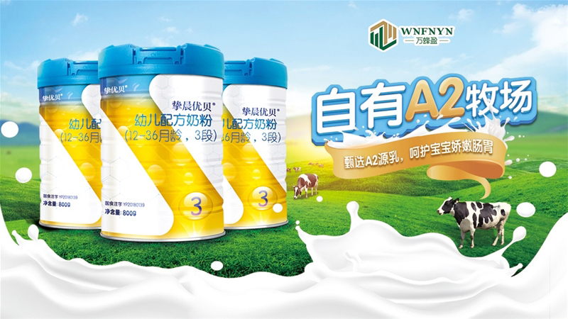 摯晨優貝幼兒配方奶粉系列