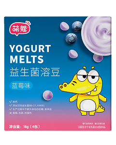 萌蔻益生菌溶豆(藍莓味) 萌蔻益生菌溶豆(藍莓味)