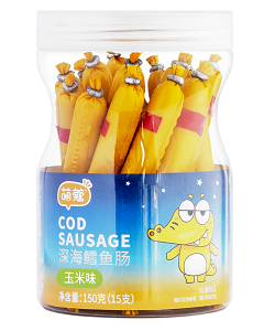 萌蔻深海鱈魚腸(玉米味) 萌蔻深海鱈魚腸(玉米味)