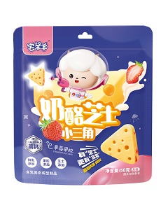 宅羊羊奶酪芝士小三角(草莓果粒) 宅羊羊奶酪芝士小三角(草莓果粒)