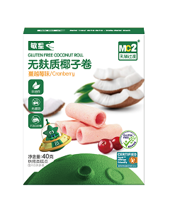 敏星無麩質椰子卷(蔓越莓味) 敏星無麩質椰子卷(蔓越莓味)