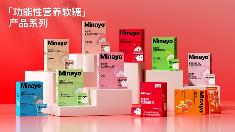 美那有功能性營養軟糖系列