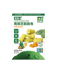 敏星鷹嘴豆脆脆卷（菠菜南瓜味）