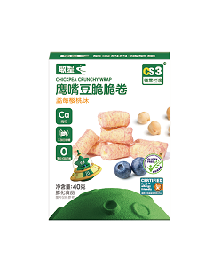 敏星鷹嘴豆脆脆卷（藍(lán)莓櫻桃味）